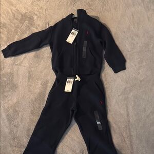 Polo by Ralph Lauren Kids Matching Set - Navy Blue